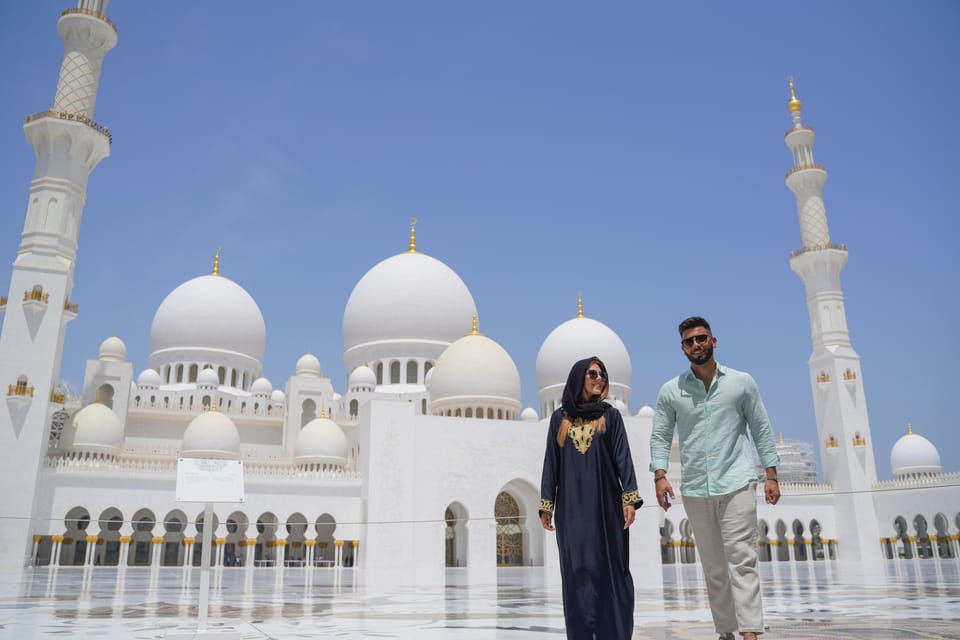 Abu Dabi'den: Büyük Cami, Kraliyet Sarayı ve Etihad Kulesi